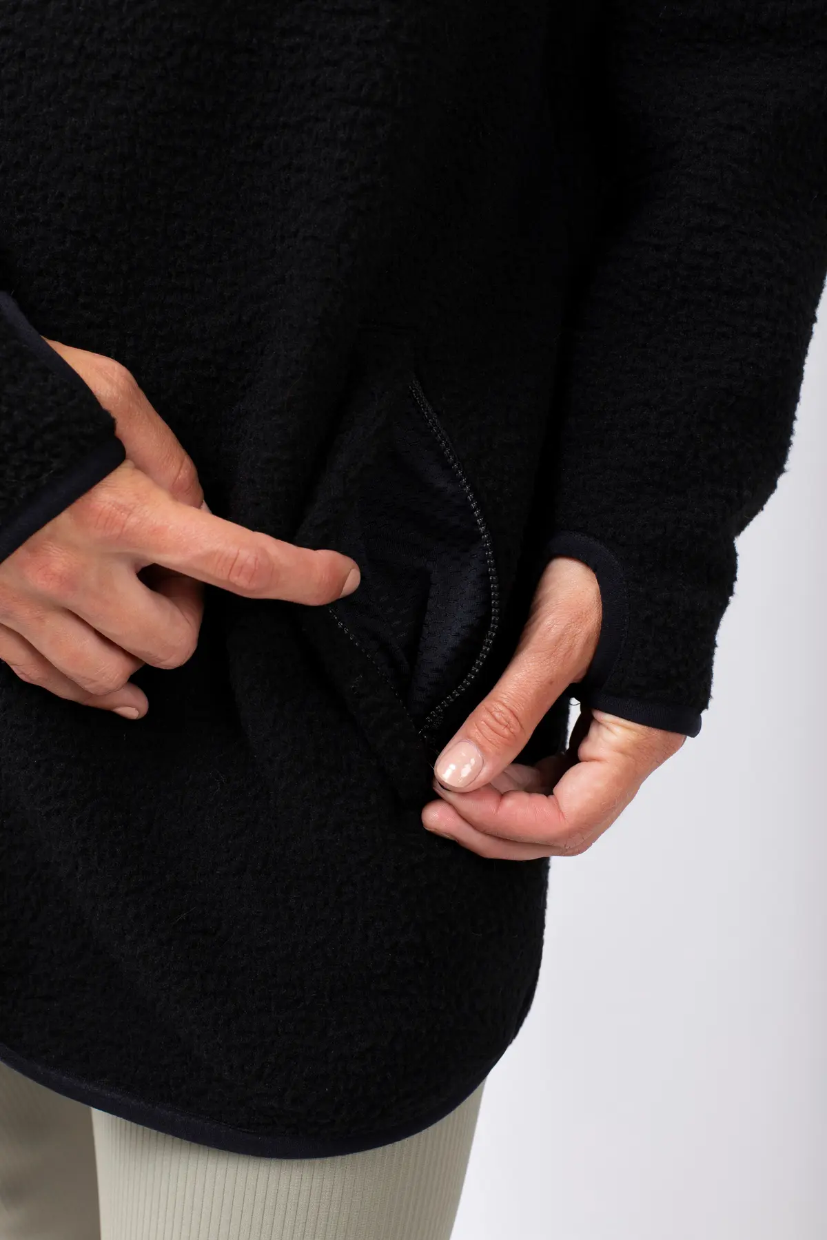 Redwood Sherpa Coat - Black