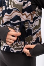 Lumberjackie Sherpa Vest - Curve Camo