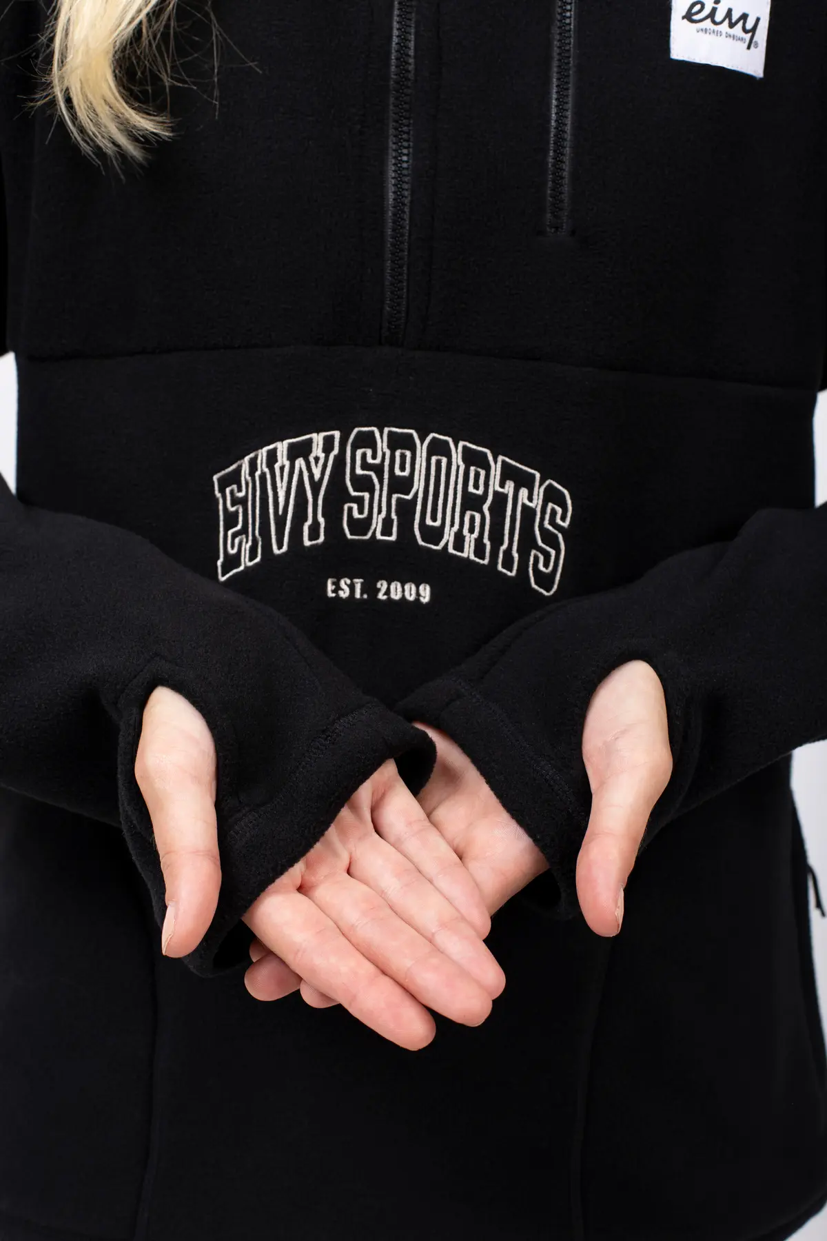 Techlight Halfzip Fleece - Black